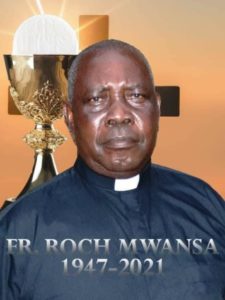 The late Father Roch Mwansa. Credit, Zambia Communications