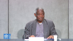 Prefect of the Dicastery for the Promotion of Integral Human Development (PIHD) His Eminence Peter Cardinal Turkson