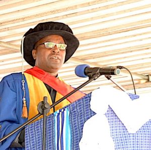 Rev.Fr. Dr. George Buleya, Vice-Chancellor of the Catholic University of Malawi,