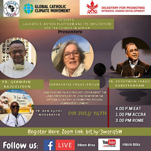 Laudato Si Action Platform invitation poster