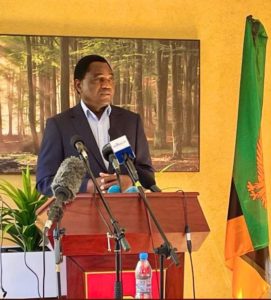 President elect of Zambia