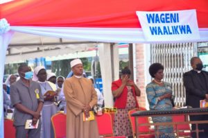 Sheikh Alhaj Musa Salum of Dar es Salaam attended the Holy Mass