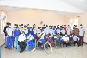Tanzania Episcopal Conference (TEC) has trained people with special needs ( blind and deaf) on Covid19 prevention.