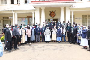 Writers Annual International Conference at Gaba, Eldoret, 2021 with Bishop Maurice Muhatia Makumba of Nakuru Diocese