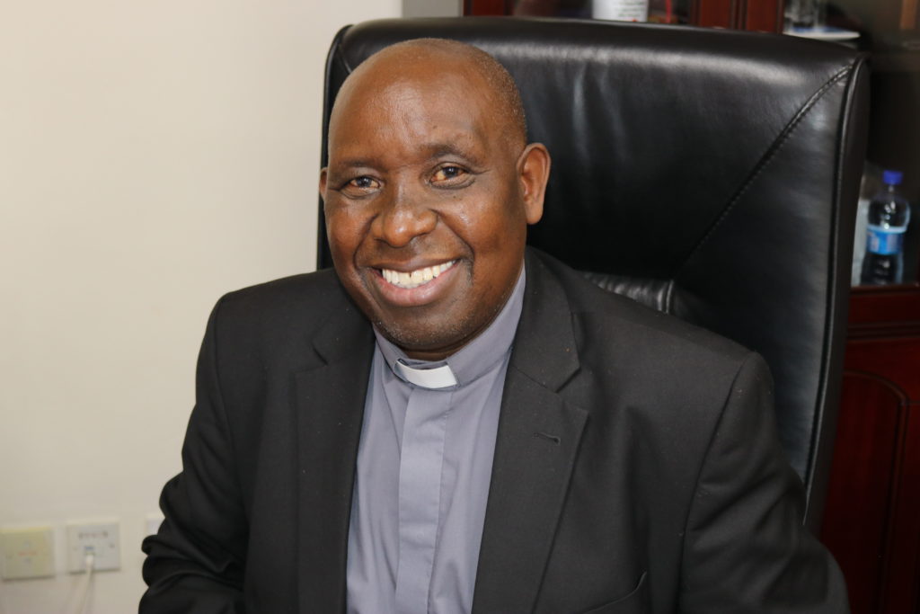 Vice Chancellor of CUEA Very Rev. Prof. Stephen Mbugua Ngari