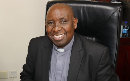 Vice Chancellor of CUEA Very Rev. Prof. Stephen Mbugua Ngari