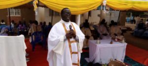 Rev Fr Matthew Okun Lagoro the coordinator of Cassava Commercialization and Industrialization project.