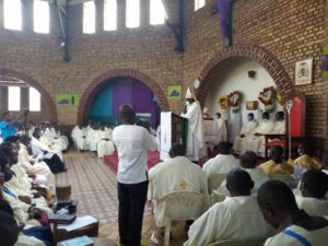 Christians during Easter Celebration Kasese Diosese, Uganda