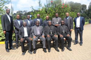 AMECEA Executive Board Members during meeting at Donum Dei, Nairobi edited