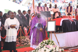 President Kibaki's Funeral service at Nyayo stadium, Nairobi