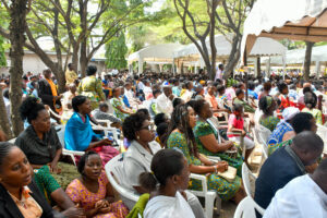 Cross-section of the faithful during the 20th AMECEA Plenary Assembly Closing Mass