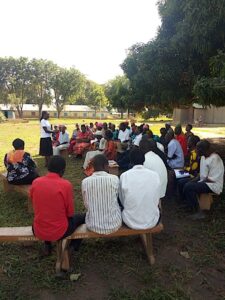 Members of Sant Egidio engaging community on how they can be establish new community so as to remain relevant in the society