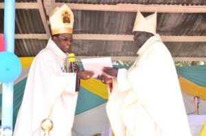 Archbishop Kikuva and New Mararal Bishop Joya
