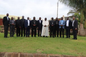 New AMECEA Board Members, Secretary General, AMECEA departmental heads and CUEA Vice Chancellor