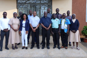 AMECEA correspondents pose for a photo during annual meeting in Uganda, 21st-25th November 2022