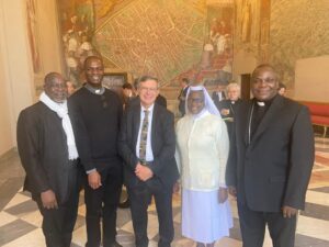 Meeting at the Vatican after his appointment by Pope Francis as a Consultant in the Vatican’s Dicastery of Communications