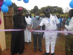 Photo Courtesy of Bishop Edwardo Hiiboro during the Re-opening of St. George Mechanic in Tombura yambio Diocese