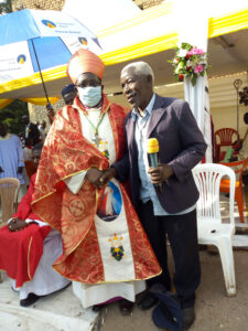 BISHOP KIBIRA WITH MZEE AUGUSTINE KIRIMBIKO