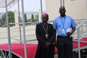 Bishop Stephen Nyodho and Fr. Mathew Pagan