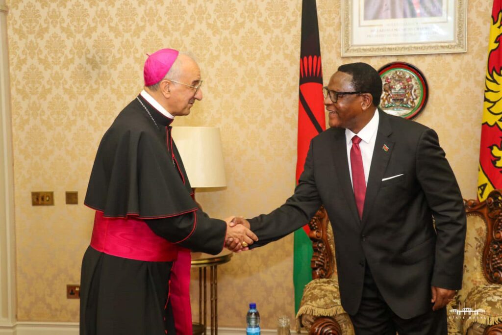 President Chakwera and Gallone