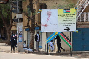 Pope Francis Road in Juba