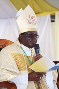 Rt Rev Sanctus Lino Wanok, the Bishop of Uganda's Lira diocese