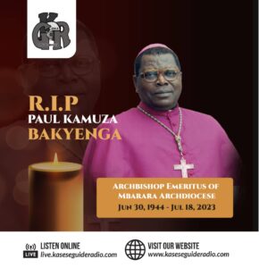 ARCHBISHOP BAKYANGA PAUL