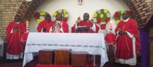 BISHOPS KIBIRA AND SIKULI DURING MASS