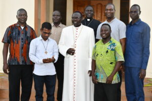 Photo taken during two day workship on Social commnuication strategic plan at Bishops' conference Juba