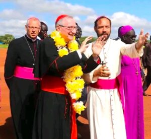 Pietro Parolin, the Vatican Secretary in Rumbek Diocese