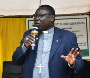 Photo of the Auxiliary Bishop of Juba Archdiocese Santo Laku Pio