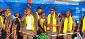 A ccross section of the Myrters of Uganda Men's Choir of Lilongwe during the launch of their album (1)