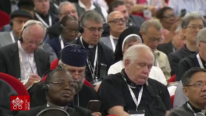 A section of synod delegates during retreat