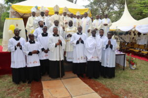 Clergy and seminarians during the 25 yeras of Bakanja