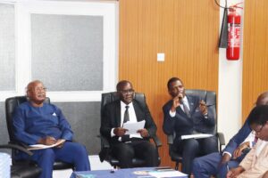 John Gift Mwankhwawa sharing his views during the Conversation