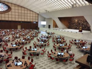Lay out of Synod hall