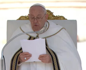 Pope Francis during Opening Mass for the Synod