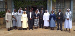 AMECEA, ACWECA Executive Board Members After the Annual Convening at Roussel House Donum Dei in Karen, Nairobi