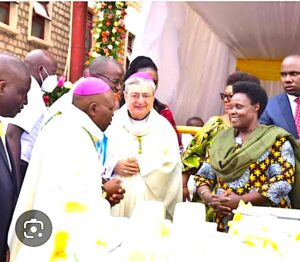Papal Nuncio, Bishop Callist with the Vice President