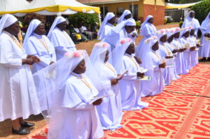 Religious Sisters-MSMMC during rite of perpetual profession