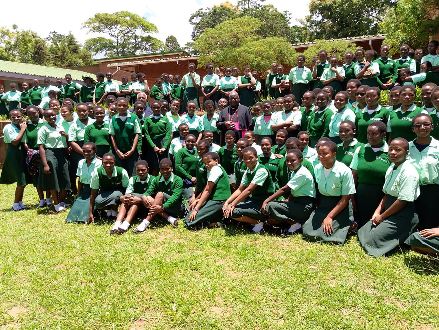 MALAWI: St. Mary Girls Secondary School Excellence Excites Zomba Prelate