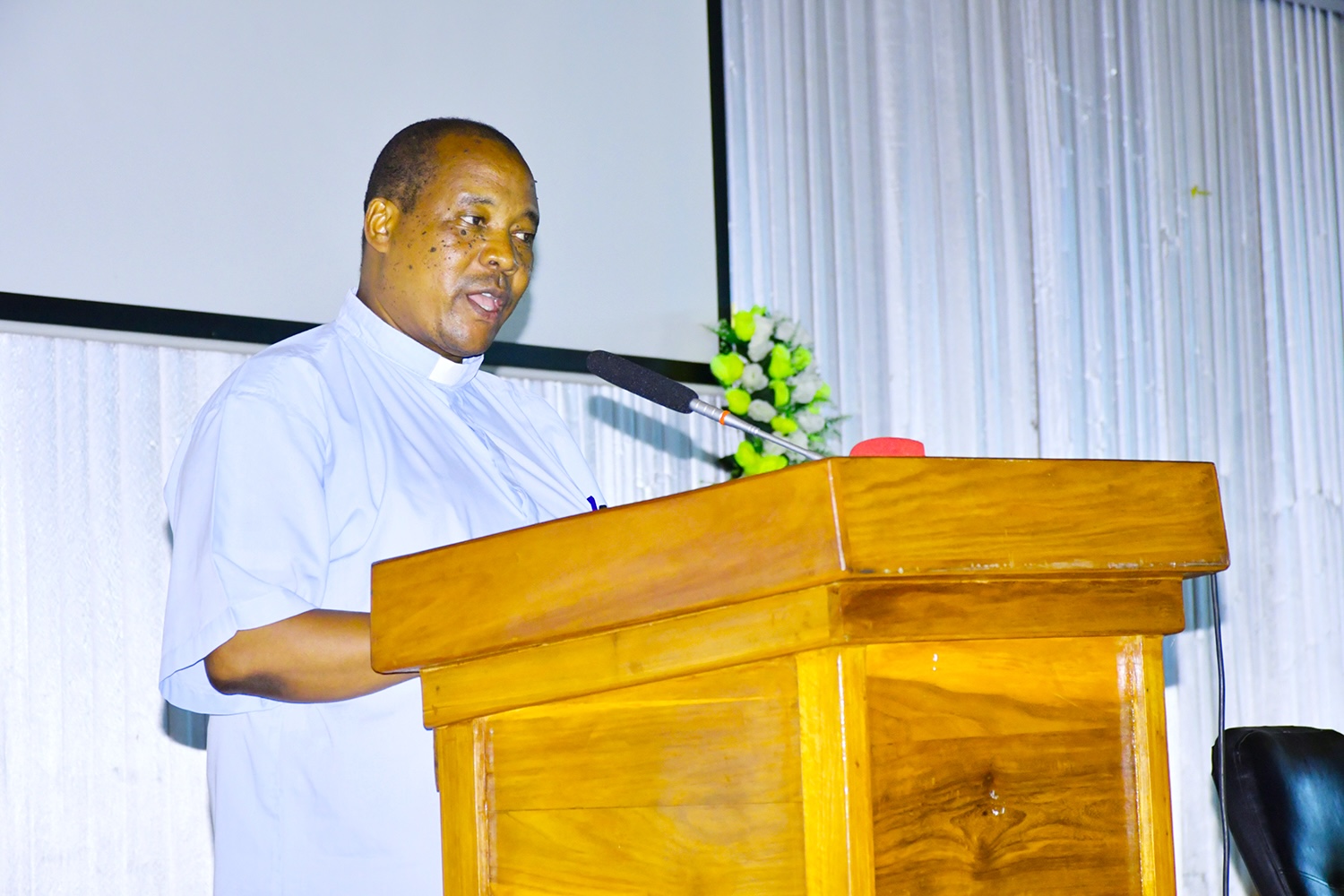 Secretary General of TEC Father Charles Kitima