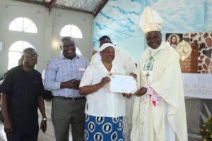 Archbishop Benjamin Phiri and a section of SCC members