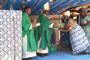 GIFT PRESENTATION DURING THE CELEBRATION
