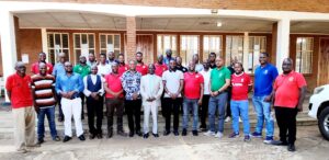 Participants at the National Association of Ex-Seminarians AGM with Monsignor Henry Chinkanda