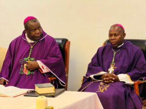 Bishop Chaima and Bishop Vincent