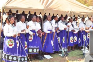 A cross section of the Choir during the Celebration