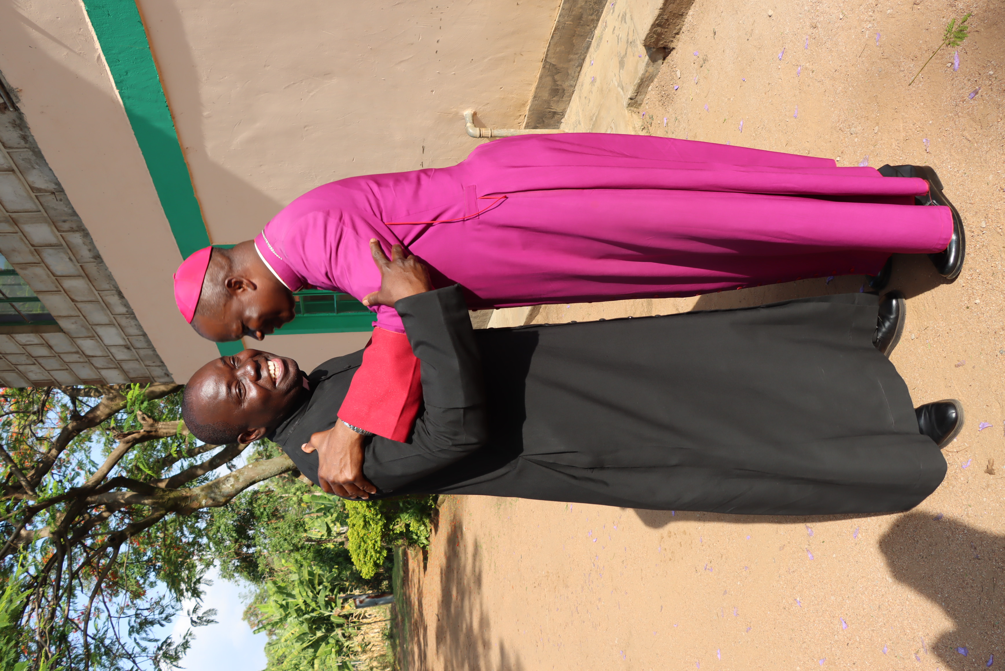 Archbishop Muhatia and Auxiliary Bishop-Elect Monsignor Vincent Odundo
