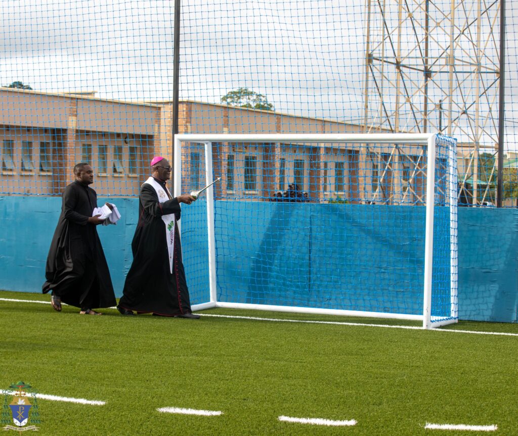BLESSING OF FUTSAL PITCH