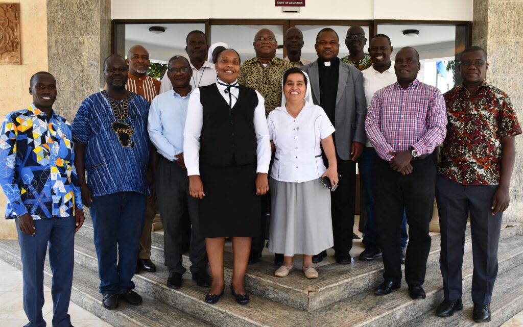 Group photo taken durining the AMECEA & SSSCBC Consultative Engegement in Juba